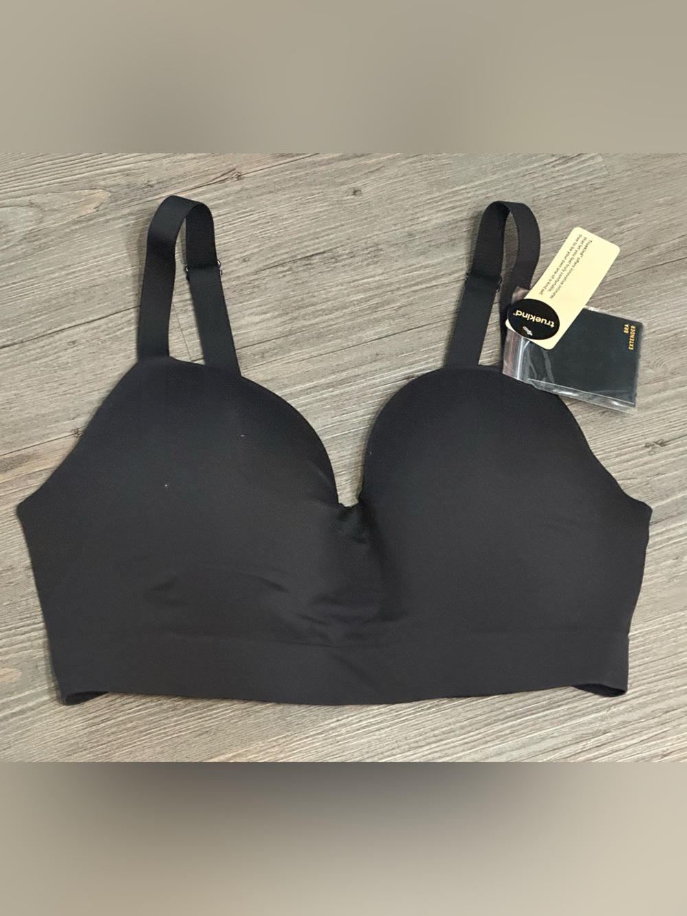 Shapermint Truekind Supportive Comfort Wireless Shaping Bra black 2xl NWT